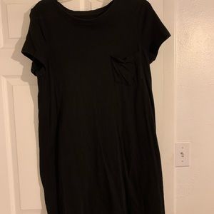 Time & Tru black Jersey dress